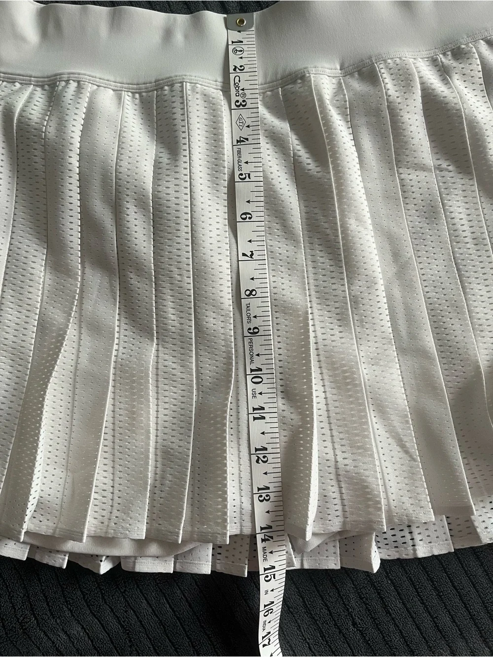 Pleated Open-Knit High-Rise Tennis Skirt | Lululemon | Size 14